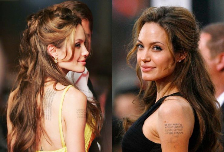 Popular Hollywood And Bollywood Hairstyles Angelia Jolie