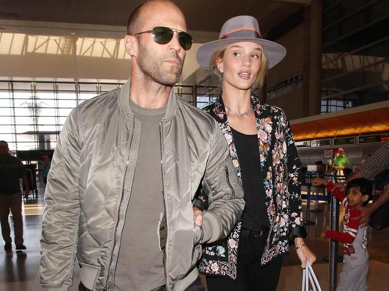 Celebrity Couples With Huge Age Gaps Between Them Rosie Huntington-Whiteley and Jason Statham