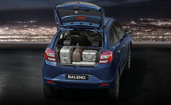 Used Baleno Boot Space