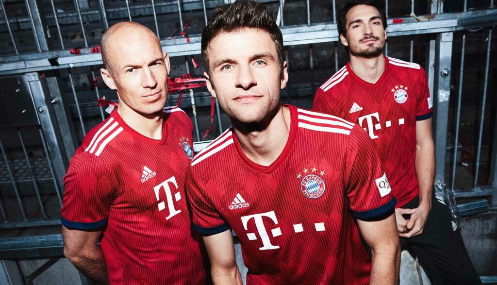 Bayern Munich with adidas