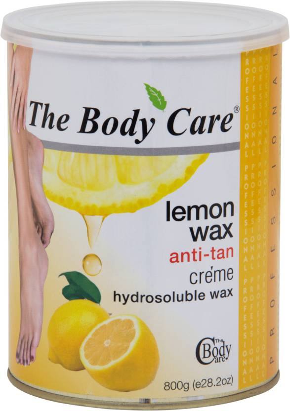 Hydrosoluble lemon anti tan wax