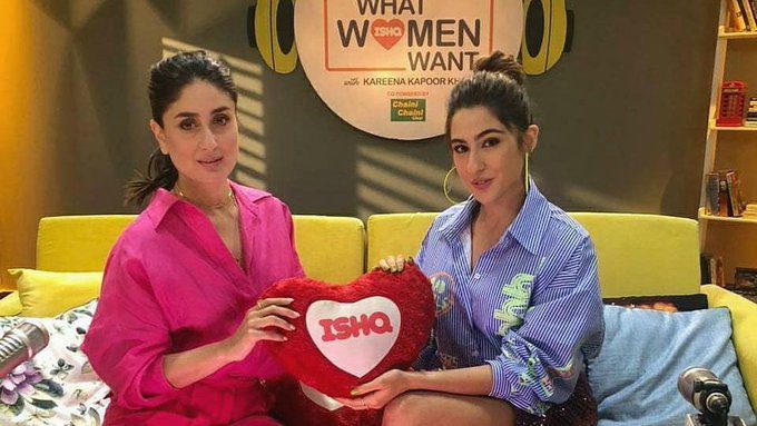 Kareena Kapoor and Sara Ali Khan