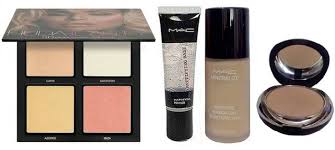 Use highlighter before foundation