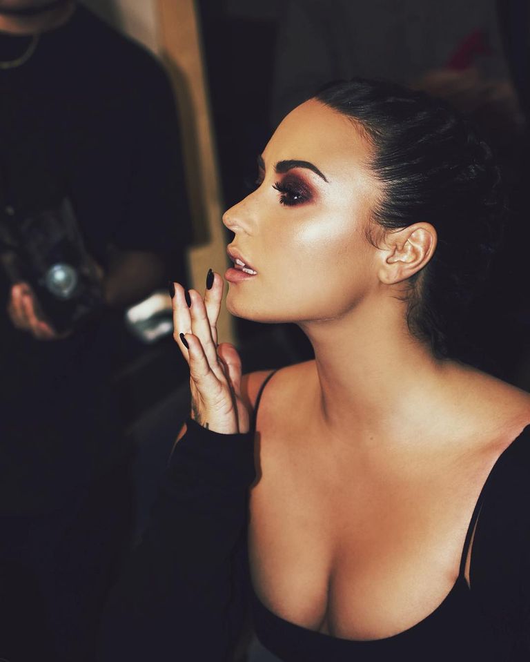 Demi Lovato Talking Brows