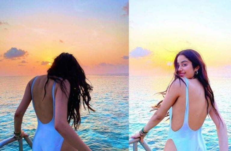 Glimpses Of Janhvi Kapoor's Maldivian Vacations