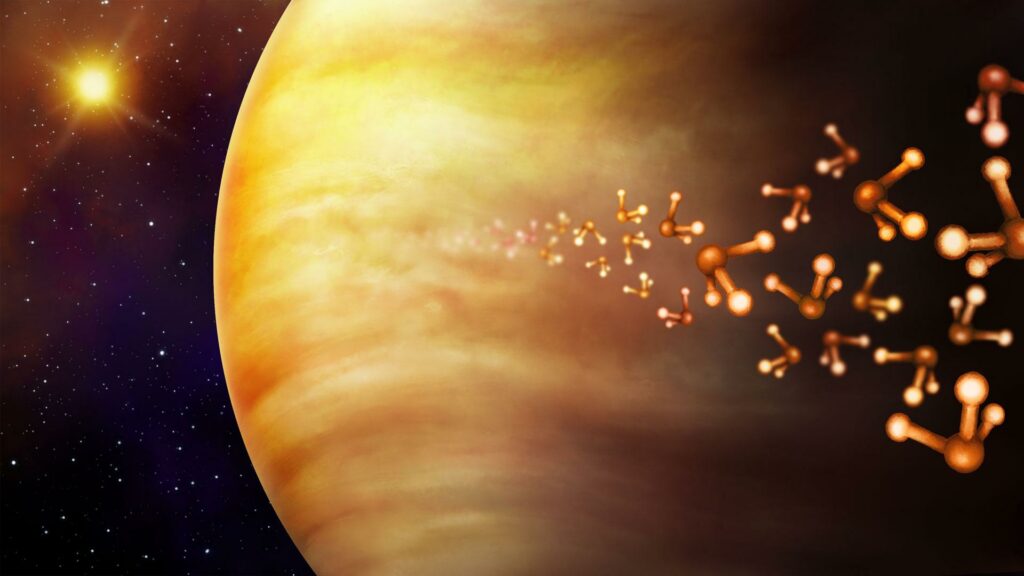 Venus’ Atmosphere Is Very Dense

