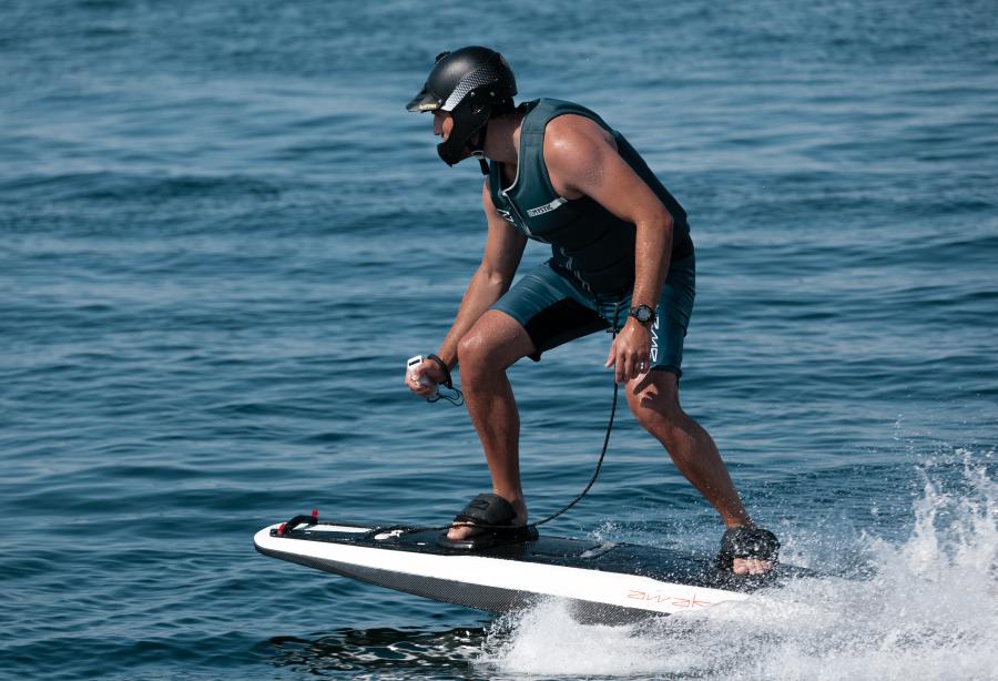 Awake RÄVIK Electric Carbon Fiber Surfboard